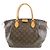 Borsa Louis Vuitton Monogram Turenne MM Marrone