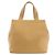 Borsa in pelle beige Chanel 17003 - vista 2