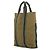 Hermès Hermes Fourre-Tout Cabas Tote Bag Nero Verde - vista 2