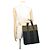 Hermès Hermes Fourre-Tout Cabas Tote Bag Nero Verde - vista 4