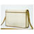 Céline Celine Flap Shoulder Canvas Beige - vista 2