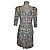 Weekend Max Mara gemustertes Kleid Mehrfarben