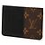 Tarjetero Monogram Macassar Louis Vuitton Castaño Negro Monograma - vista 2