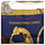 Hermès Hermes Carre 90 GRAND UNIFORME Sciarpa Multicolore Blu navy - vista 4