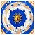 Hermès Hermes Carre 90 DIES ET HORE Astrology Scarf Blu Multicolore - vista 3