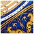 Hermès Hermes Carre 90 DIES ET HORE Astrology Scarf Blu Multicolore - vista 4