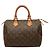 Louis Vuitton Monogram Speedy 25 Handtasche Braun Monogramm