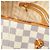 Borsa Tote Louis Vuitton Damier Azur Neverfull MM Bianco - vista 13