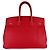 Hermès Borsa Hermes Birkin 35 in Rouge Casaque Rosso - vista 3