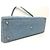 Borsa Christian Dior Lady Dior Cannage Medium Blu - vista 4