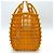 Borsa Baguette Fendi Arancione - vista 3