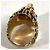 Anillo de León en Oro y Piedra Azul Claro Gucci Dorado - vista 5