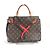 Borsa Louis Vuitton Monogram Marignan in rosso Coquelicot