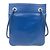 Hermès Borsa a tracolla pochette in pelle Aline Hermes Blu