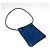 Hermès Borsa a tracolla pochette in pelle Aline Hermes Blu - vista 2