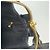 Borsa a Spalla Louis Vuitton Monogram Empreinte Three PM Blu navy - vista 15