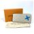 Cartera larga de piel Taurillon Louis Vuitton Castaño Azul - vista 14