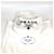Tote Borsa Prada 1NE515 Terry Re-Edition 2000 Nero Bianco  - vista 8