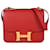 Borsa a tracolla Constance Hermès in rosso  - vista 1