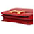 Borsa a tracolla Constance Hermès in rosso  - vista 4