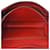 Borsa a tracolla Constance Hermès in rosso  - vista 5