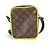 Louis Vuitton Monogram Macassar Christopher Pochette Portafoglio da Polso Marrone Giallo - vista 2