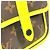 Louis Vuitton Monogram Macassar Christopher Pochette Portafoglio da Polso Marrone Giallo - vista 7