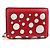 Louis Vuitton Yayoi Kusama Bi-Fold Wallet Weiß Rot