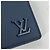 Louis Vuitton Navy Leather Bi-fold Wallet Navy blue - view 6