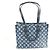 Bolsa Louis Vuitton Monogram Denim Jacquard On the Go MM Branco Azul