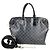Borsa Port Document Jour Louis Vuitton Damier Graphite Nero