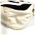 Borsa Tote CHANEL CC Coco Mark Logo Marshmallow Nero Bianco - vista 7