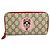 Cartera larga Gucci GG Supreme Bosco Roja Beige