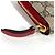 Cartera larga Gucci GG Supreme Bosco Roja Beige - vista 6