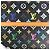 Louis Vuitton Monogram Multicolore Tri-fold Wallet Black - view 12