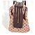 Borsa Louis Vuitton Monogram Mini Josephine PM Rosso Fuschia - vista 3