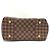 Borsa a tracolla Louis Vuitton Damier Kaisa Tote MM Marrone - vista 3