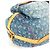 Borsa Tote Louis Vuitton Monogram Denim Gradient Sunburst PM Rosa Blu - vista 8