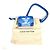 Portafoglio collana Soft Trunk Monogram Clouds Louis Vuitton Bianco Blu - vista 9