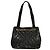 Timeless Bolsa de ombro Chanel em couro de vitelo granulado preto - vista 3