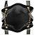Timeless Bolsa de ombro Chanel em couro de vitelo granulado preto - vista 6