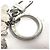 Louis Vuitton Portocle LV Puzzle Bag Charm Keychain Silvery Multiple colors - view 2