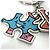 Louis Vuitton Portocle LV Puzzle Bag Charm Keychain Silvery Multiple colors - view 6