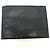 Clutch in pelle Saint Laurent Star Patch Nero