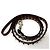 Valentino Brown Leather Studded Pet Lead - view 2