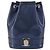 Salvatore Ferragamo Vala Lackleder Marineblau