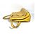 Bolso de hombro de cuero amarillo Fendi - vista 7
