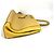 Bolso de hombro de cuero amarillo Fendi - vista 8