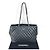 Chanel A91046 Coco Mark Matelasse gesteppte Tote Bag Schwarz