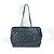 Chanel A91046 Coco Mark Matelasse gesteppte Tote Bag Schwarz - Ansicht 2